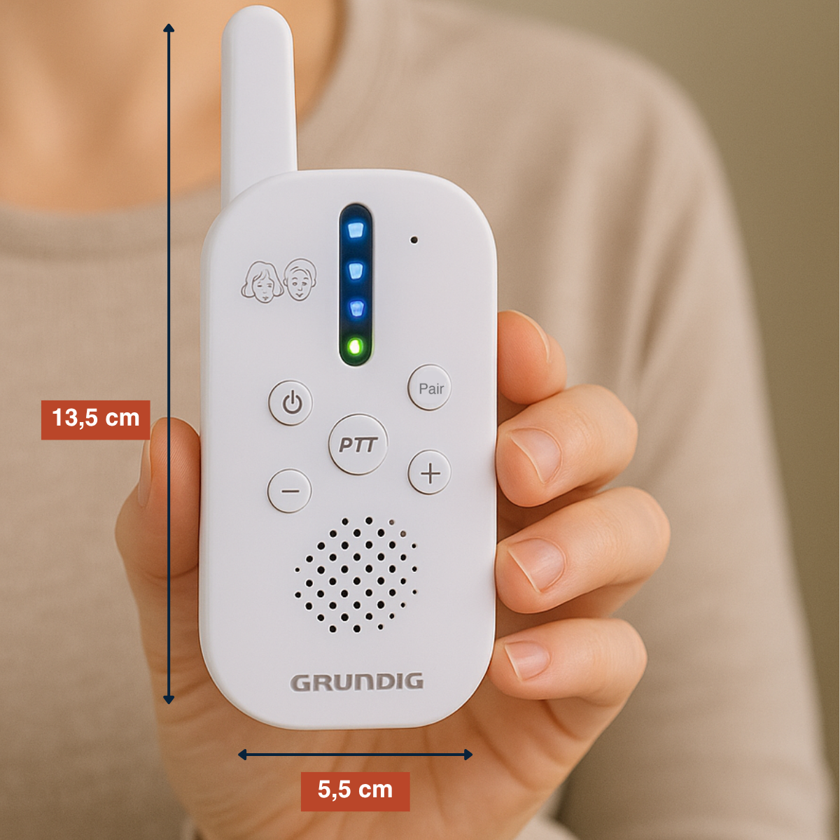 Audio Babymonitor Dect 2.4Ghz