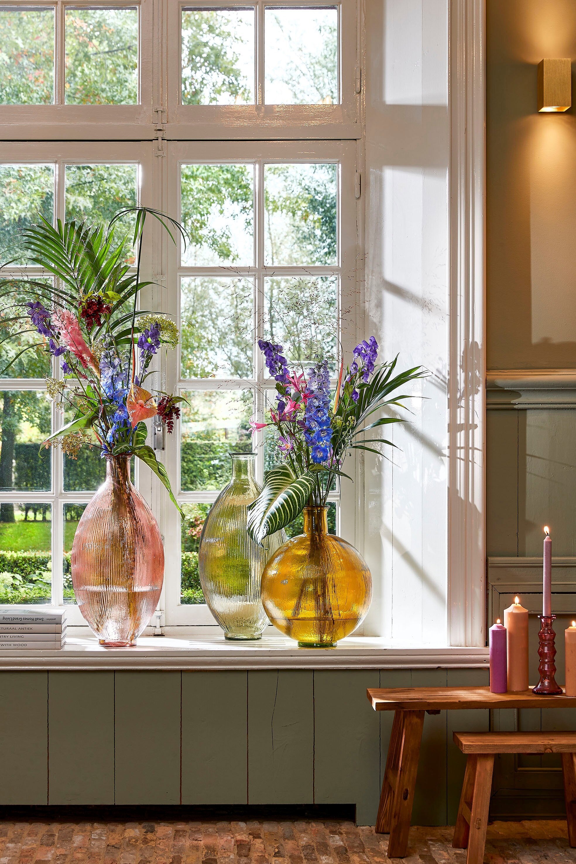 Bold Bench Recycled Wood Brown - L108Xw29,5Xh36,5Cm