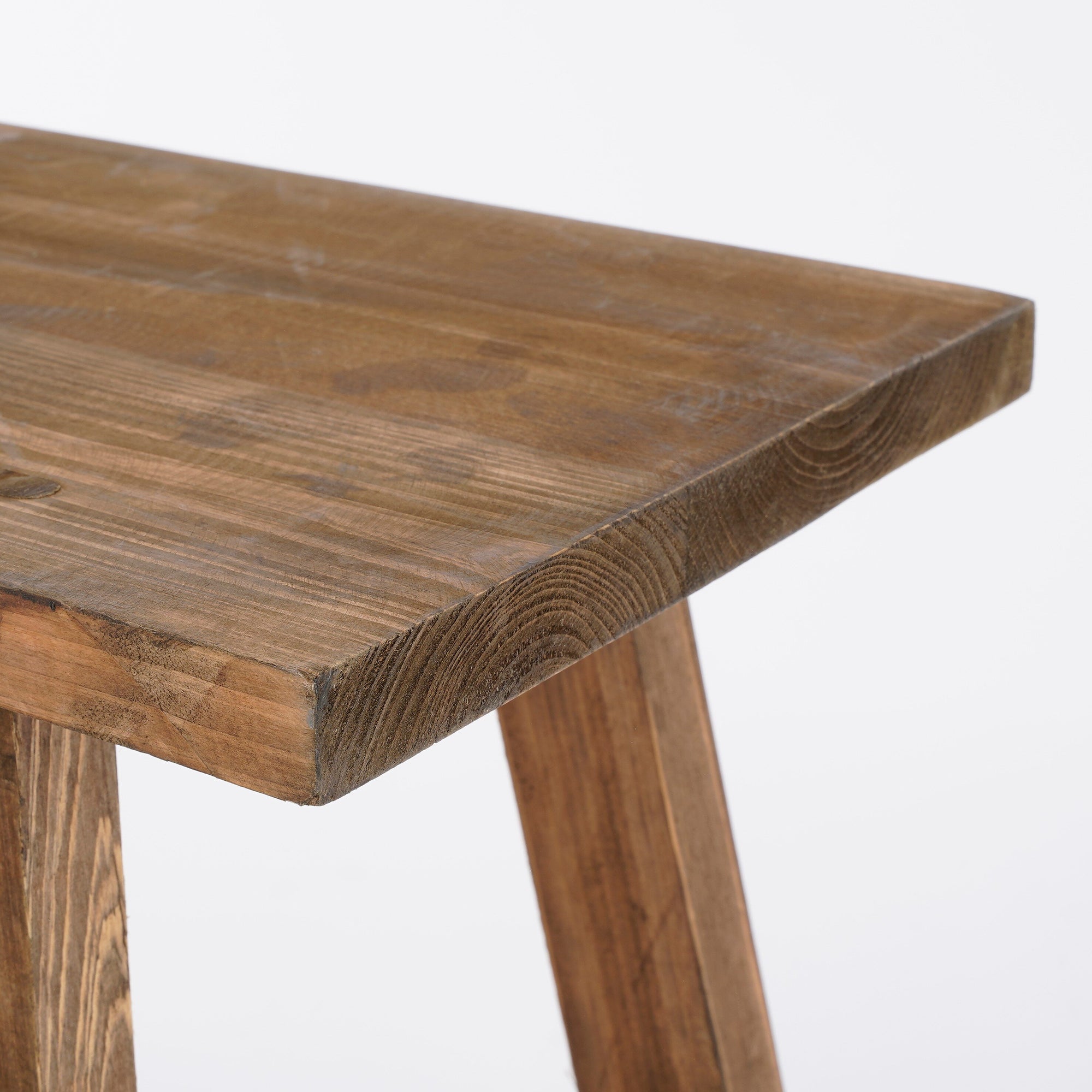 Bold Bench Recycled Wood Brown - L80Xw36,5Xh44Cm