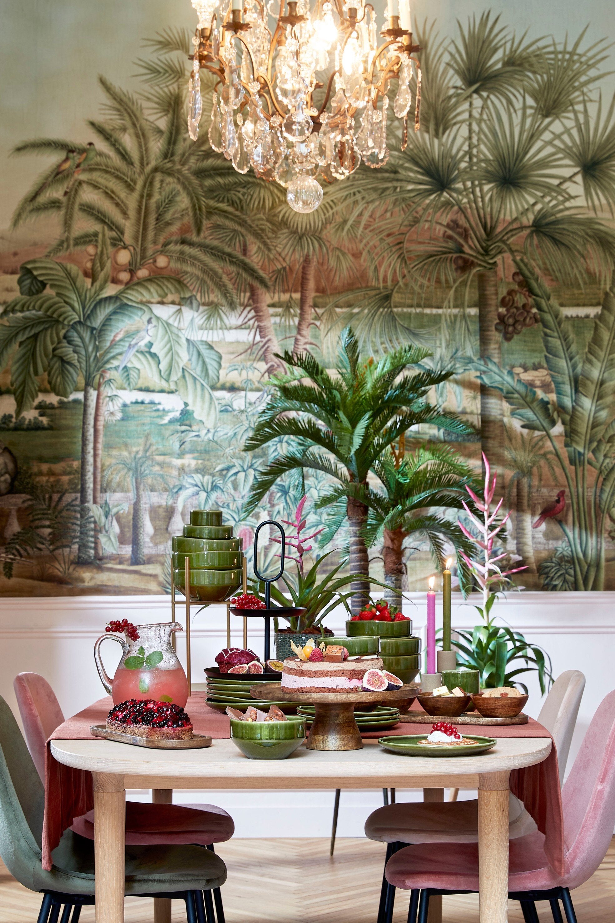 Tallo Cake Stand D. Brown Fsc 100% - H10Xd30Cm