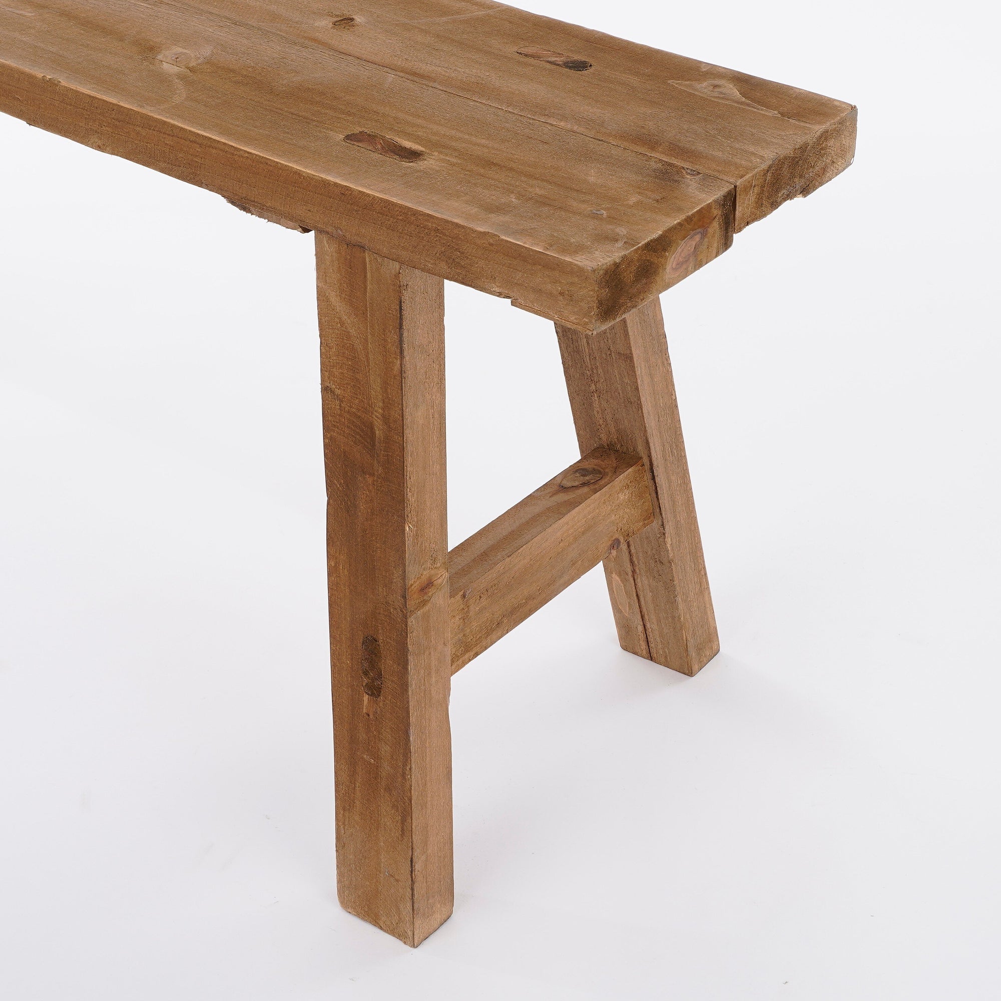 Bold Bench Recycled Wood Brown - L108Xw29,5Xh36,5Cm