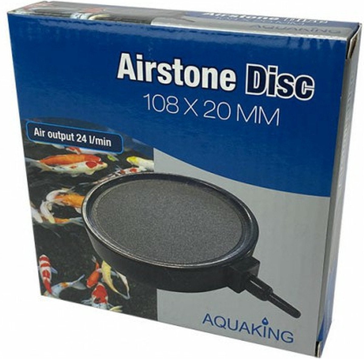  LUCHTSTEEN PLAT ROND MET RAND 200 MM