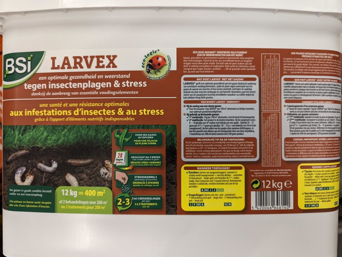 LARVEX NATUURLIJKE BESTRIJDING 12 KG
