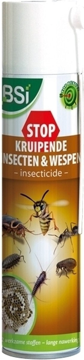 STOP KRUIPENDE INSECTEN EN WESPEN SPRAY 400 ML