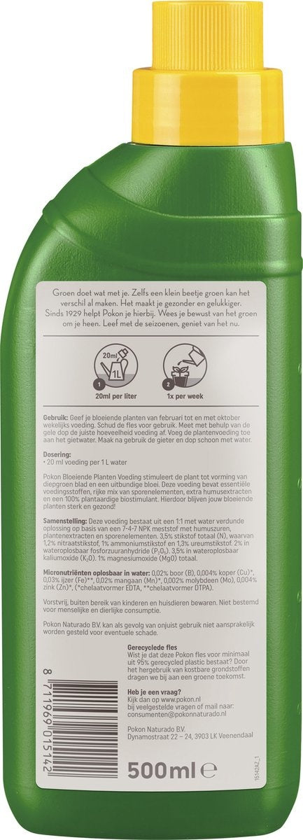 BLOEIENDE PLANTEN VOEDING 500 ML