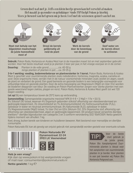  HORTENSIA & AZALEA MEST 1KG