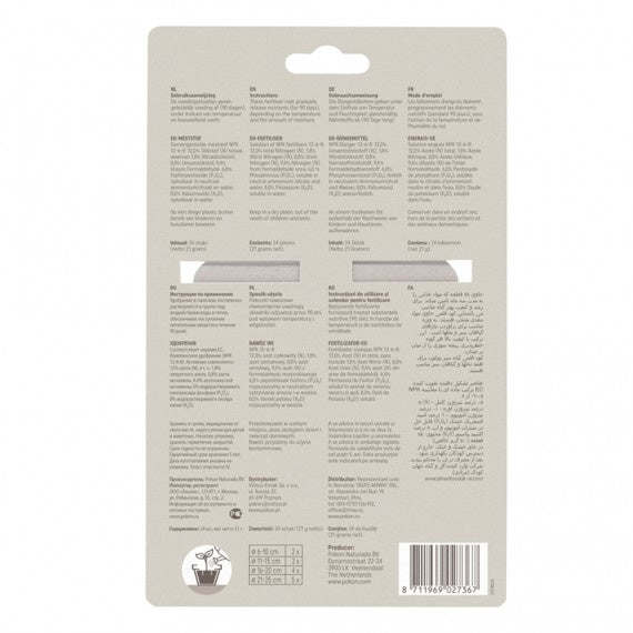  GROENE PLANTEN VOEDINGSSTAAFJES 24 STUKS