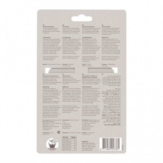  ORCHIDEE PLANTEN VOEDINGSSTAAFJES 24 STUKS