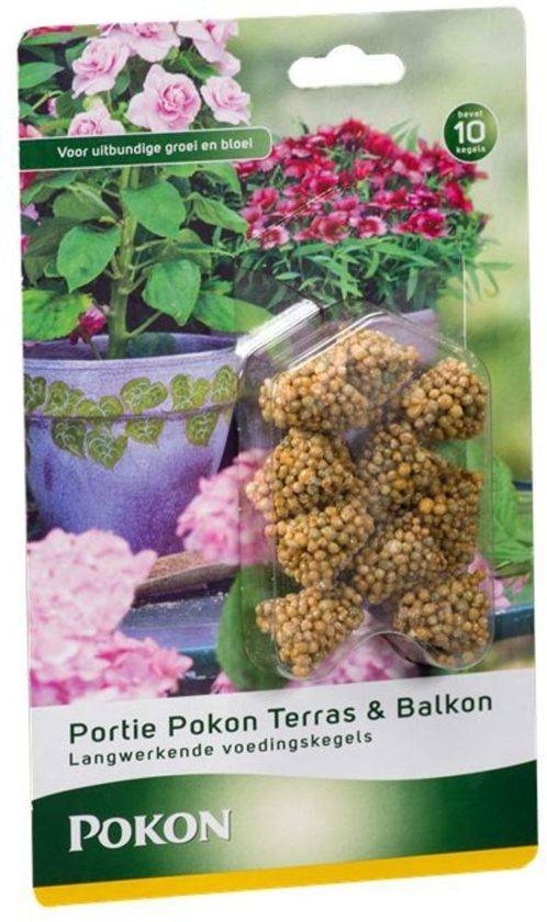  TERRAS & BALKON PLANTEN VOEDINGSKEGELS 10 STUKS