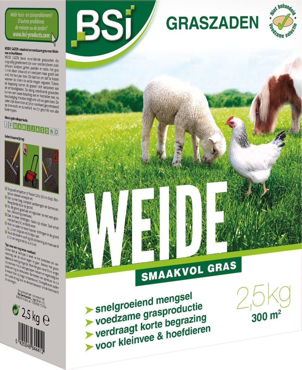 GRASZAAD WEIDE 2,5 KG