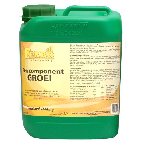 1-COMPONENT GROEI 5 LITER