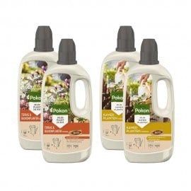 BIO PLANTENVOEDING 2 SOORTEN VOORDEELPACK 4 X 1 LITER