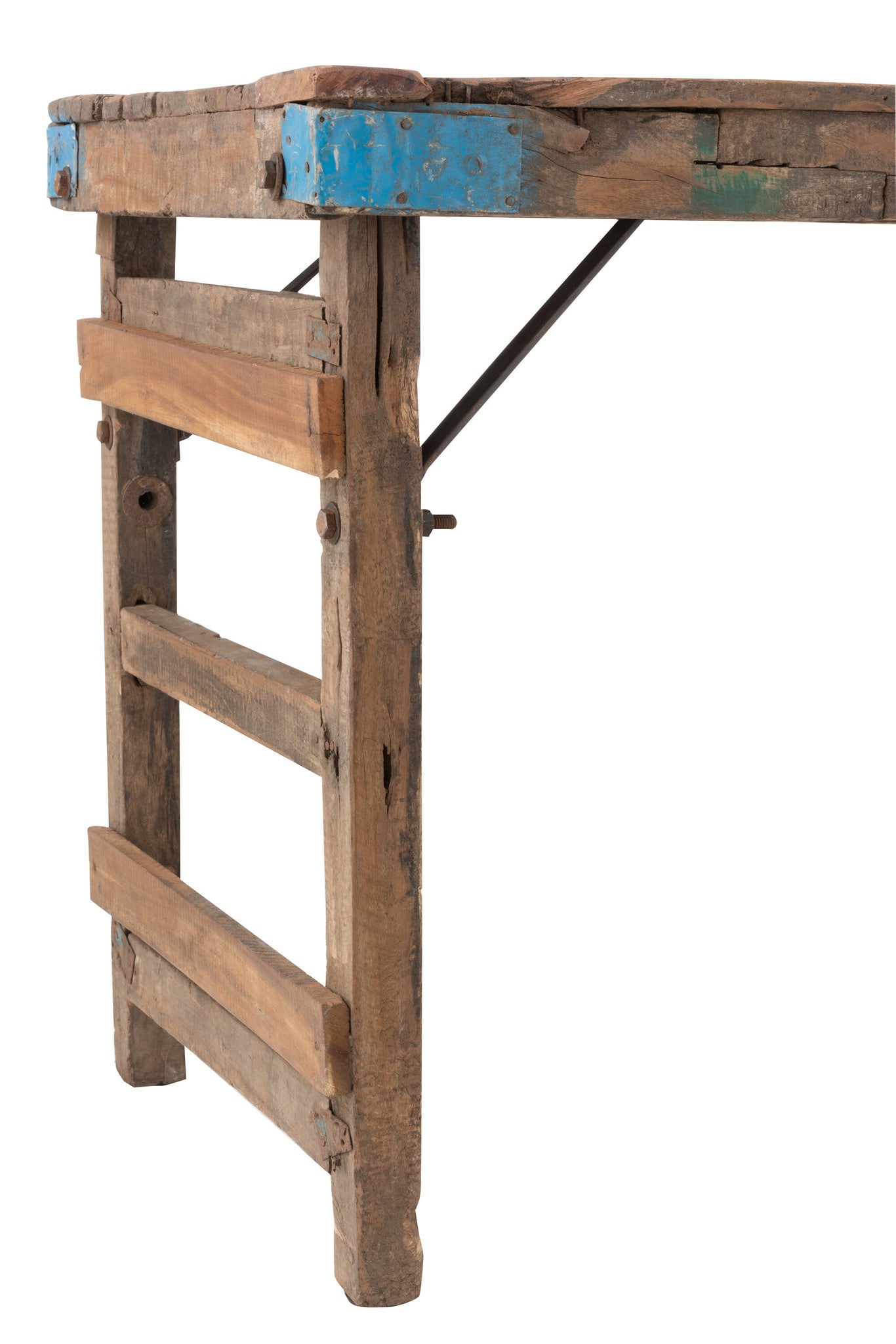 Console Oud Gerecycled Hout Bruin